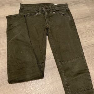 Army Green J Brand Jeans